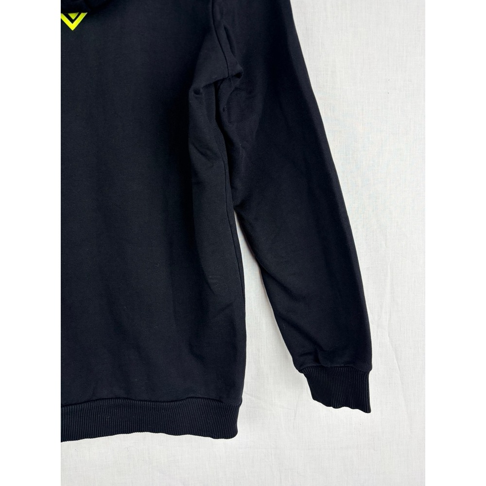 LC Waikiki Boys 11Y Black‎ Dont Give Up Graphic Hoodie Neon Yellow  Pullover - Picture 10 of 13